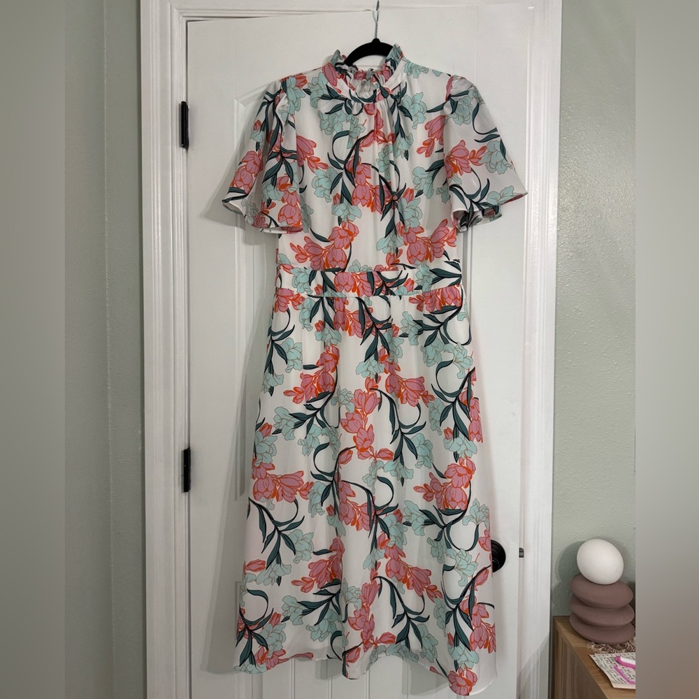 NWOT Julia Jordan floral print midi dress!